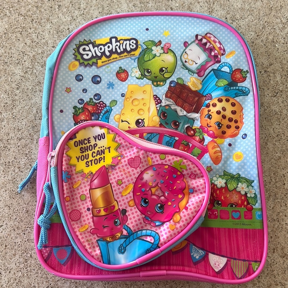 Shopkins mini backpack